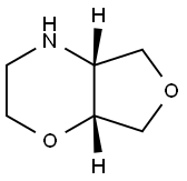 2H-Furo[3,4-b]-1,4-oxazine, hexahydro-, (4aR,7aR)- Structure
