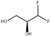 1,2-Propanediol, 3,3-difluoro-, (2S)- Structure