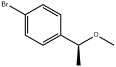 Benzene, 1-bromo-4-[(1S)-1-methoxyethyl]- Structure