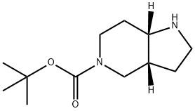 5H-Pyrrolo[3,2-c]pyridine-5-carboxylic acid, octahydro-, 1,1-dimethylethyl ester, (3aR,7aS)- Structure