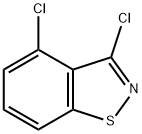 1,2-Benzisothiazole, 3,4-dichloro- Structure