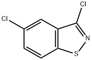 1,2-Benzisothiazole, 3,5-dichloro- Structure