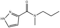 N-methyl-N-propyl-1H-pyrazole-3-carboxamide Structure