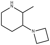 Piperidine, 3-(1-azetidinyl)-2-methyl- Structure