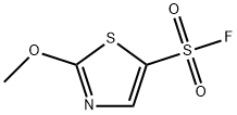 5-Thiazolesulfonyl fluoride, 2-methoxy- Structure