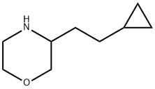Morpholine, 3-(2-cyclopropylethyl)- 구조식 이미지