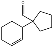 Cyclopentanecarboxaldehyde, 1-(2-cyclohexen-1-yl)- Structure