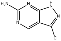 1H-Pyrazolo[3,4-d]pyrimidin-6-amine, 3-chloro- Structure