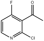 Ethanone, 1-(2-chloro-4-fluoro-3-pyridinyl)- 구조식 이미지