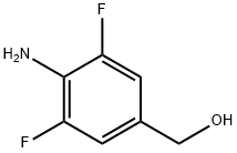 Benzenemethanol, 4-amino-3,5-difluoro- 구조식 이미지