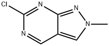 2H-Pyrazolo[3,4-d]pyrimidine, 6-chloro-2-methyl- Structure