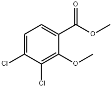 Benzoic acid, 3,4-dichloro-2-methoxy-, methyl ester Structure