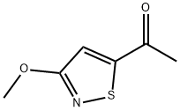 1-(3-methoxy-1,2-thiazol-5-yl)ethan-1-one 구조식 이미지