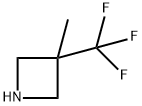 Azetidine, 3-methyl-3-(trifluoromethyl)- Structure