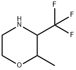 Morpholine, 2-methyl-3-(trifluoromethyl)- Structure