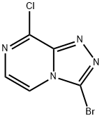 3-Bromo-8-chloro-[1,2,4]triazolo[4,3-a]pyrazine Structure