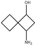 Spiro[3.3]heptan-1-ol, 3-amino- Structure