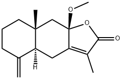 8beta-Methoxyatractylenolide I 구조식 이미지