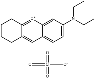 Xanthylium, 6-(diethylamino)-1,2,3,4-tetrahydro-, perchlorate (9CI) Structure