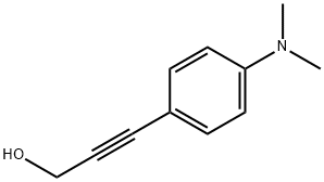 2-Propyn-1-ol, 3-[4-(dimethylamino)phenyl]- 구조식 이미지