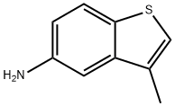 Benzo[b]thiophen-5-amine, 3-methyl- Structure
