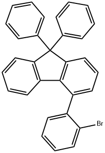 4-(2-bromophenyl)-9,9-diphenyl Structure