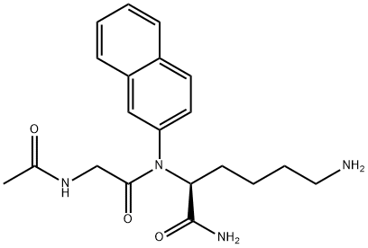 Ac-Gly-Lys-βNA Structure