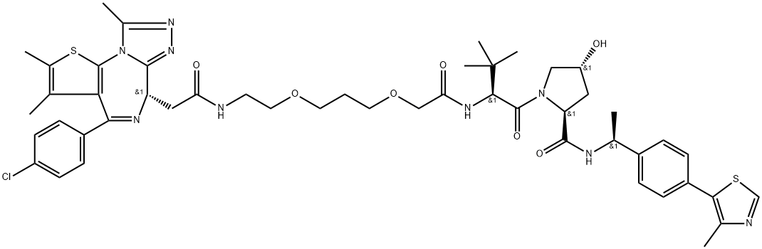 ARV-771 구조식 이미지