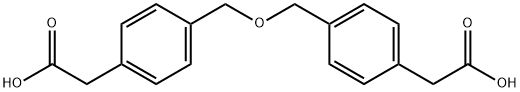 Di(4-carboxymethyl)benzyl ether 구조식 이미지