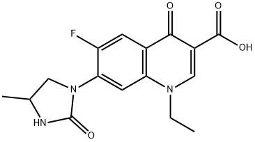 Lomefloxacin Impurity Structure