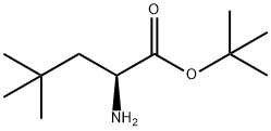 Pentanoic acid, 2-amino-4,4-dimethyl-, 1,1-dimethylethyl ester, (2S)- Structure