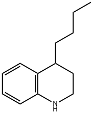 Quinoline, 4-butyl-1,2,3,4-tetrahydro- Structure