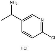 1-(6-chloropyridin-3-yl)ethan-1-amine?hydrochloride 구조식 이미지