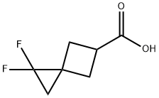 1,1-Difluorospiro[2.3]hexane-5-carboxylic acid Structure