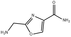 4-Oxazolecarboxamide, 2-(aminomethyl)- 구조식 이미지