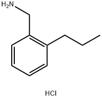 (2-Propylphenyl)methanamine hydrochloride 구조식 이미지