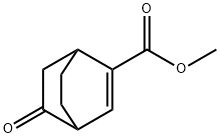 Bicyclo[2.2.2]oct-2-ene-2-carboxylic acid, 5-oxo-, methyl ester Structure