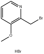 Pyridine, 2-(bromomethyl)-3-methoxy-, hydrobromide (1:1) Structure