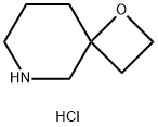 1-Oxa-6-azaspiro[3.5]nonane, hydrochloride (1:1) Structure