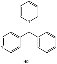 4-(Phenyl(pyridin-1(2H)-yl)methyl)pyridine dihydrochloride 구조식 이미지