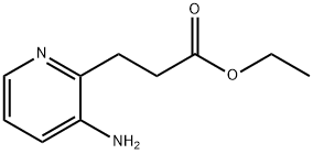 2-Pyridinepropanoic acid, 3-amino-, ethyl ester Structure