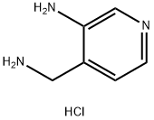 4-(Aminomethyl)pyridin-3-amine hydrochloride Structure