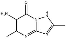 [1,2,4]Triazolo[1,5-a]pyrimidin-7(1H)-one, 6-amino-2,5-dimethyl- Structure