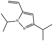 1H-Pyrazole, 5-ethenyl-1,3-bis(1-methylethyl)- 구조식 이미지