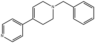 1-benzyl-4-(γ-pyridyl)-1,2,5,6-tetrahydropyridine Structure