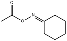 Cyclohexanone, O-acetyloxime 구조식 이미지