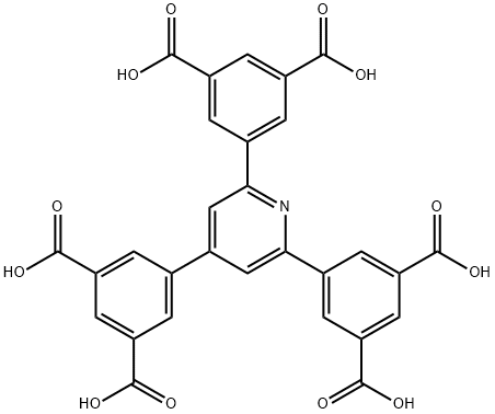 5,5',5"-(pyridine-2,4,6-triyl)triisophthalic acid Structure