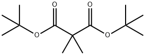 Propanedioic acid, 2,2-dimethyl-, 1,3-bis(1,1-dimethylethyl) ester Structure