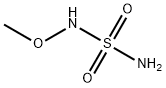 (methoxysulfamoyl)amine 구조식 이미지