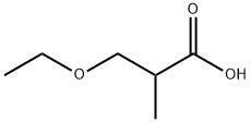 3-ethoxy-2-methylpropanoic acid 구조식 이미지